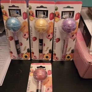 Lollipop lip balm& lip gloss duo